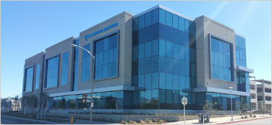 The San Marcos campus is located at the corner of Campus Way and Carmel Street.